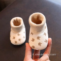 Schema di calzini per bambini neonato